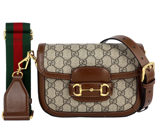 Gucci Horsebit 1955 小号款为复古系列增添现代气息 马鞍包