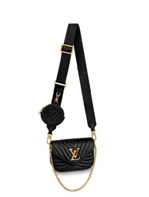 LOUIS VUITTON New Wave 多口袋斜挎包，配有可拆卸零钱包