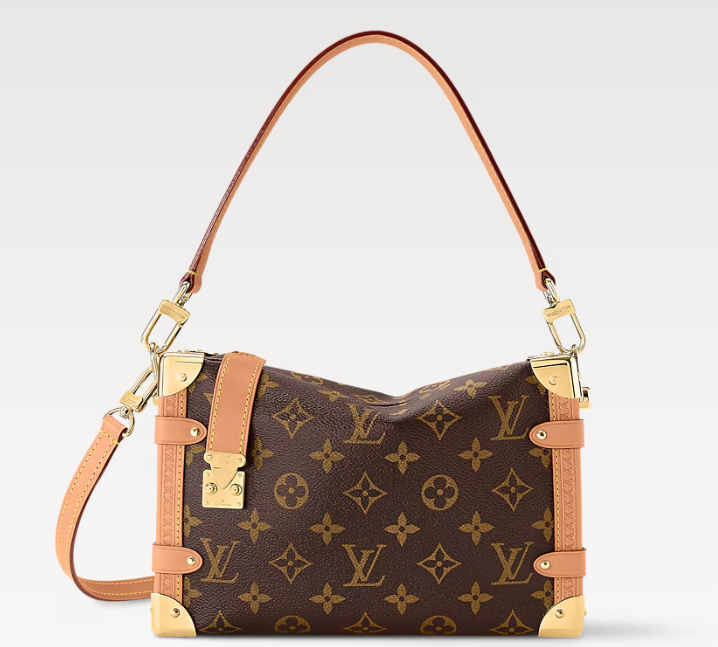 LV Side Trunk MM谷爱凌同款9.3 x 6.3 x 3.3 英寸 （长 x 高 x 宽）
